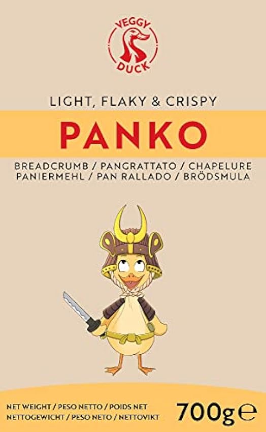 Veggy Duck - Panko (700g) | Pan Rallado Ligero y Crujiente lKejgNhO