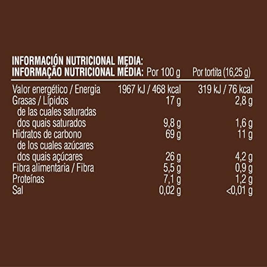 Bicentury - Tortita de arroz integral con chocolate negro (14 unidades) PtdALCGW