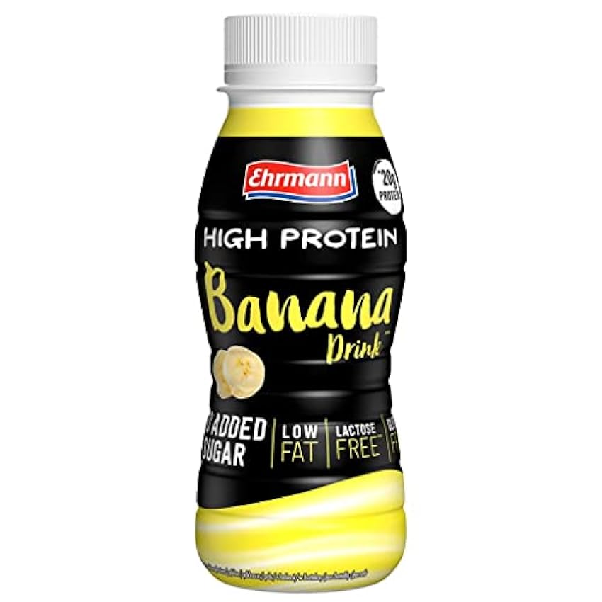 High Protein Drink - RTD - Banana - 250 ml PET bottle i
