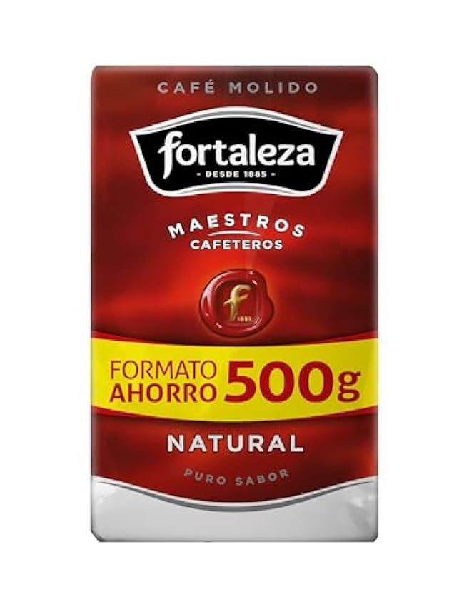 Café FORTALEZA Café molido Natural - 500 gr (Paquete de 2) fvCbO0j2