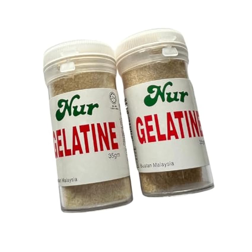 2 x 35 g gelatina HALAL bovina de origen Malasia – polvo granulado hbZkIRB2