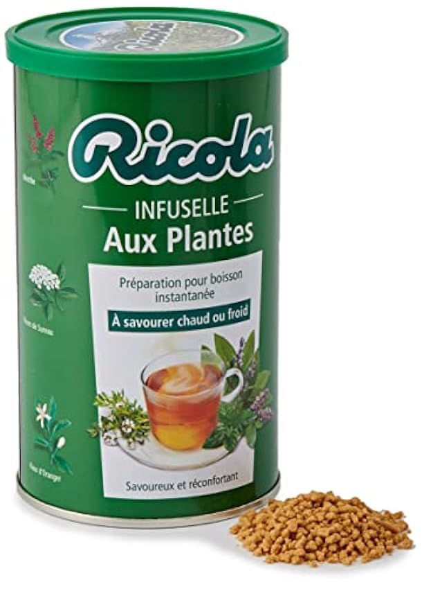 Ricola Instant Herbal Tea, 200g can kmPwgeSO