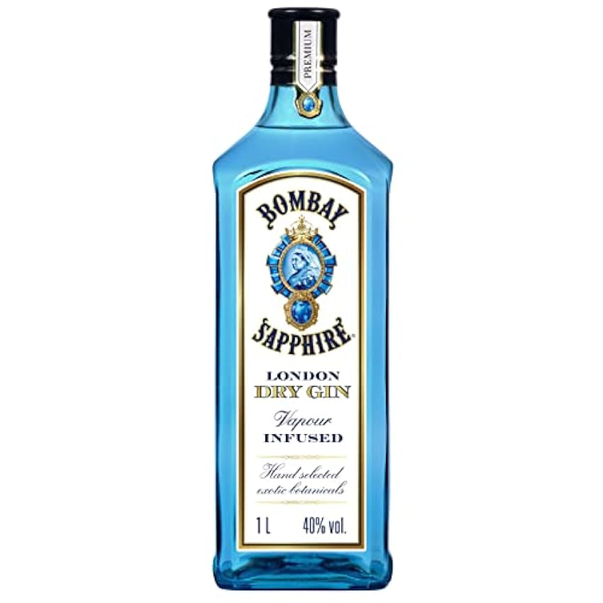 Bombay Sapphire Premium London Dry Gin, 100 cl P8OR9rCB