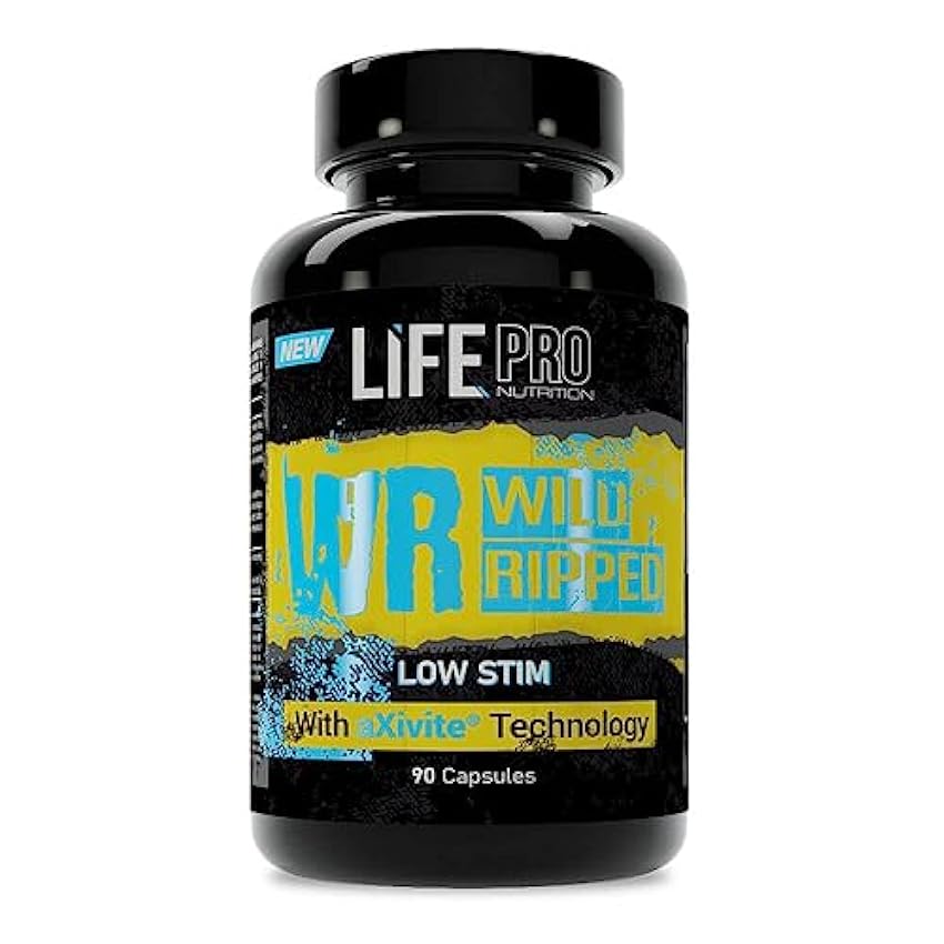 Life Pro Wild Ripped Low Stim 90 caps. | Efecto quemagr