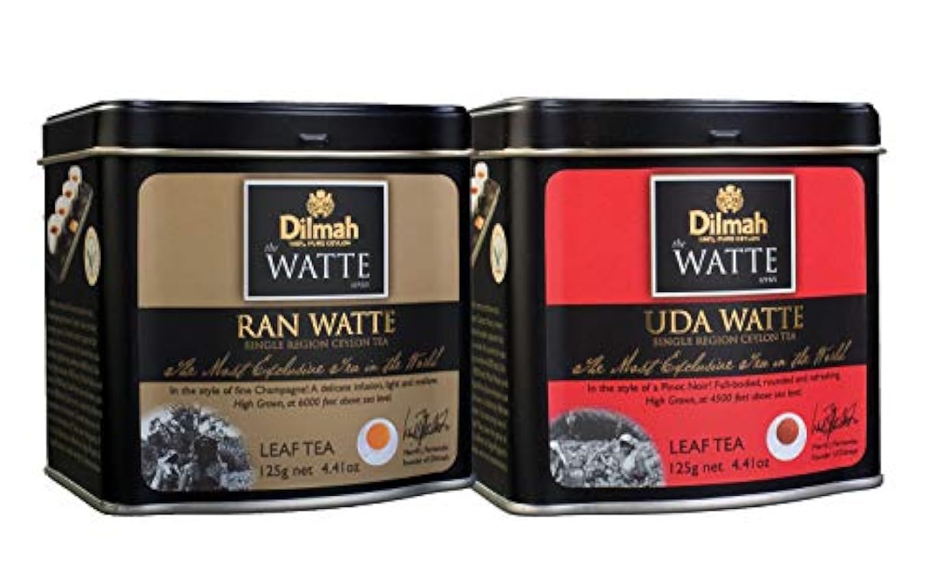 Dilmah, Watte, 100% puro té de hoja de origen único, pa