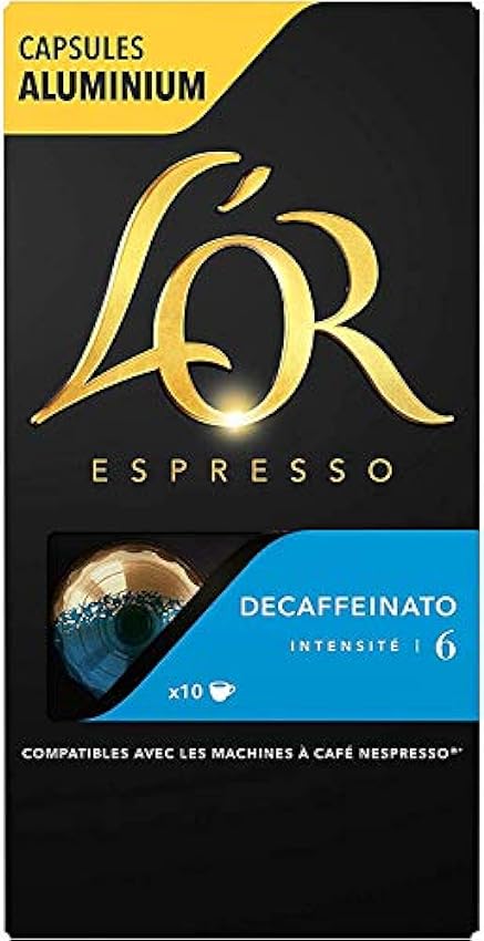 L´OR Espresso Café Decaffeinato Intensidad 6 - Nes