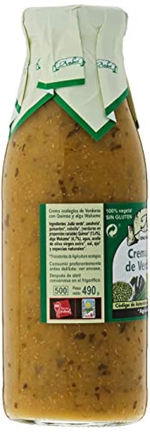 Anko Crema Ecologica De Verduras Quinoa Y Alga Wak 300 g hbBslESP