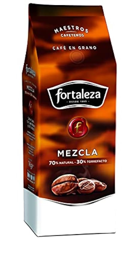 Café Fortaleza - Café en Grano Mezcla 70/30 - 1 kg mPQe
