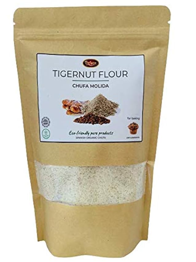 Chufa Molida - Harina de Chufa - Tigernut Flour (250 g) prmcWHLp