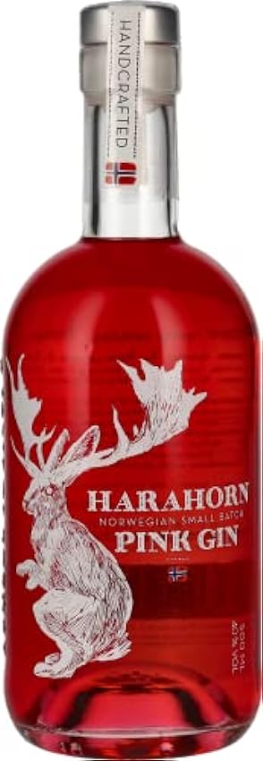 Harahorn Norwegian Small Batch Pink Gin 40% Vol. 0,5l o