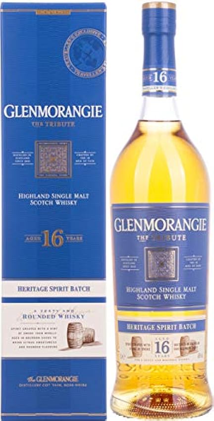 Glenmorangie The TRIBUTE 16 Years Old Heritage Spirit Batch 43% Vol. 1l in Giftbox g0wtFJDL