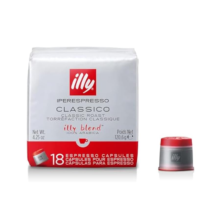 Illycaffè Cápsulas café Iperespresso Tueste CLASSICO, 6