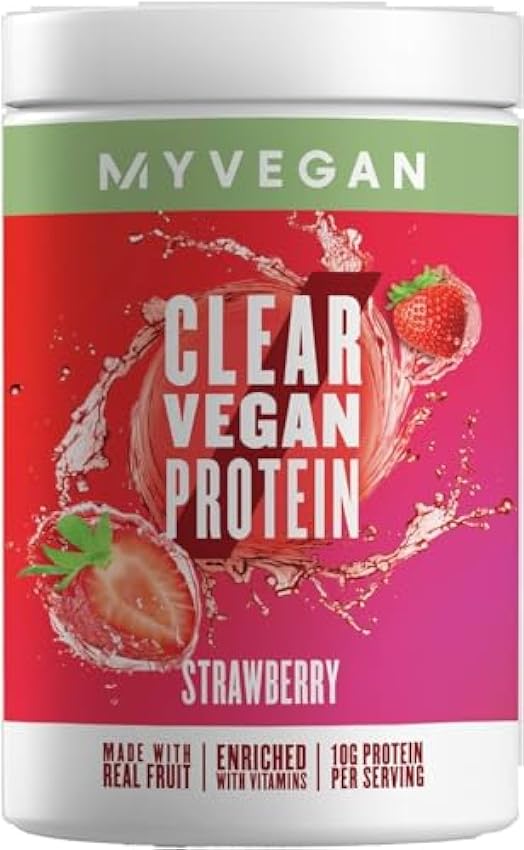 Myvegan Clear Vegan Protein, Strawberry, 320g iWEwooUh