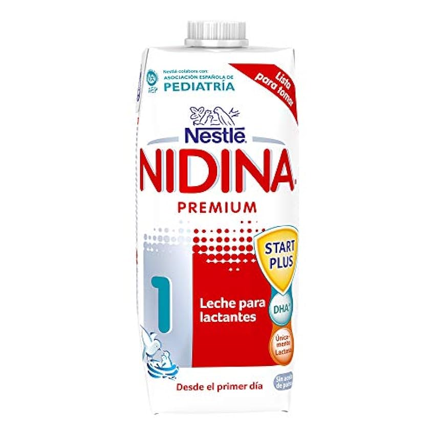 Nestle Nativa 1 Leche para lactantes - 4 Paquetes de 500 ml, 4 unidad, 4 I94HVLDD