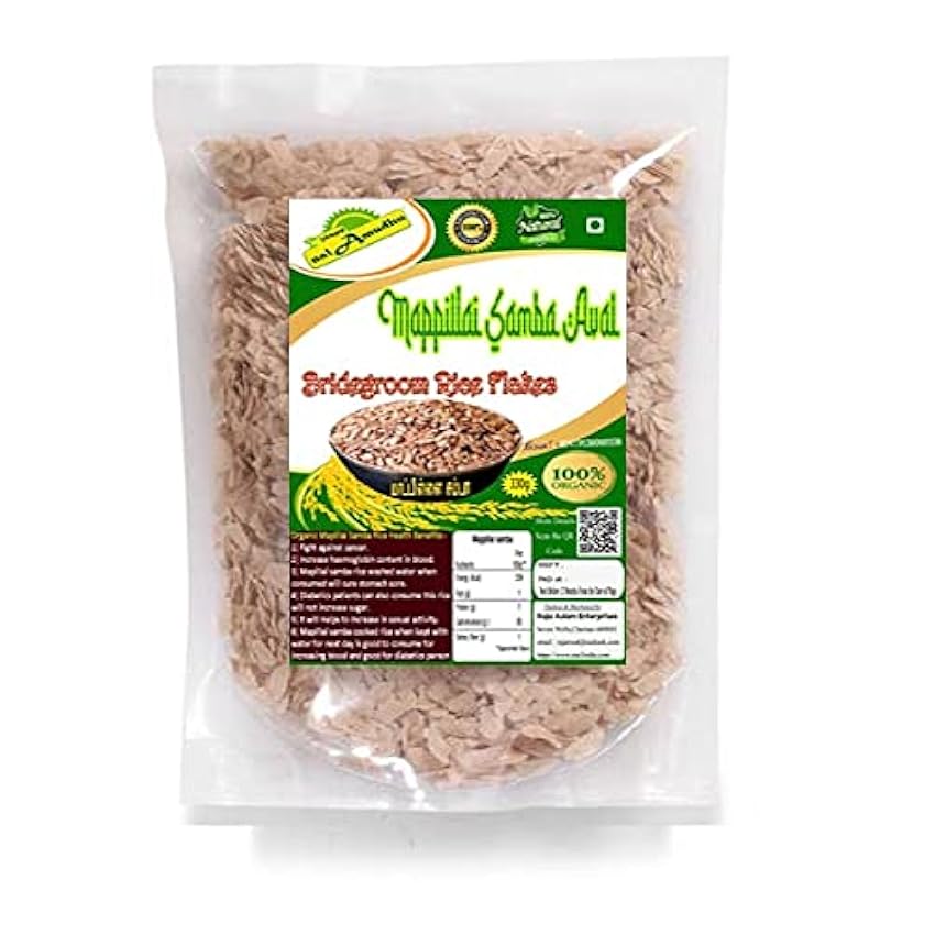 nalAmudhu Copos de arroz para novio | Poha de arroz integral | Mapillai Samba Aval -330g p5Vyj2Jl