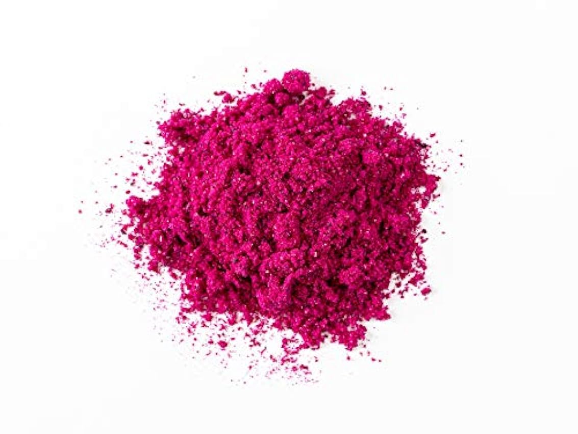 Pink Pitaya - Polvo liofilizado de pitahaya roja - Vegano - Sin gluten - Colorante alimentario rosa natural - Peso neto: 50g Lqf5vQQ6