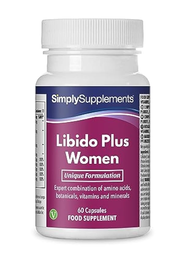 Libido Plus para Mujeres - Con raíz de maca y tribulus 