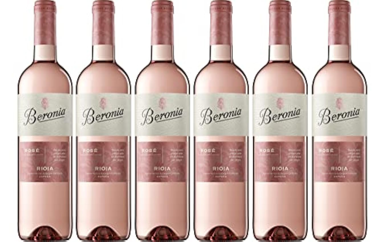 Beronia Rosado – Vino D.O.Ca. Rioja – 6 botellas de 750