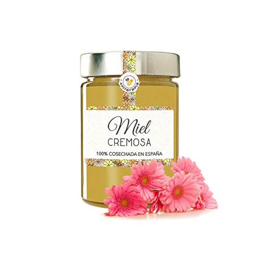 Apiterapia - Miel Pura de Flores en crema - 100% Origen