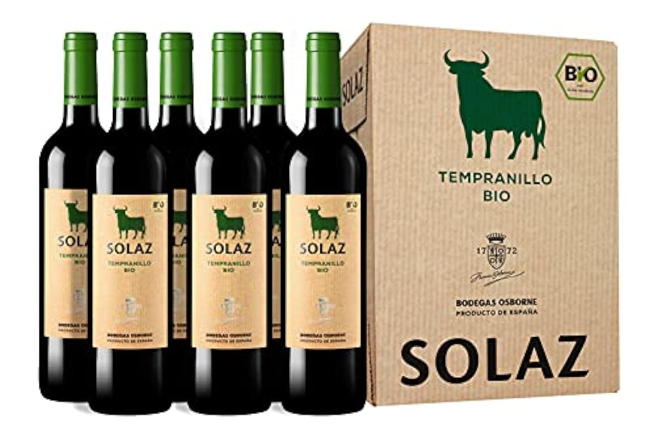Solaz - Vino Solaz Tinto Tempranillo BIO 4500 ml LVEDgD