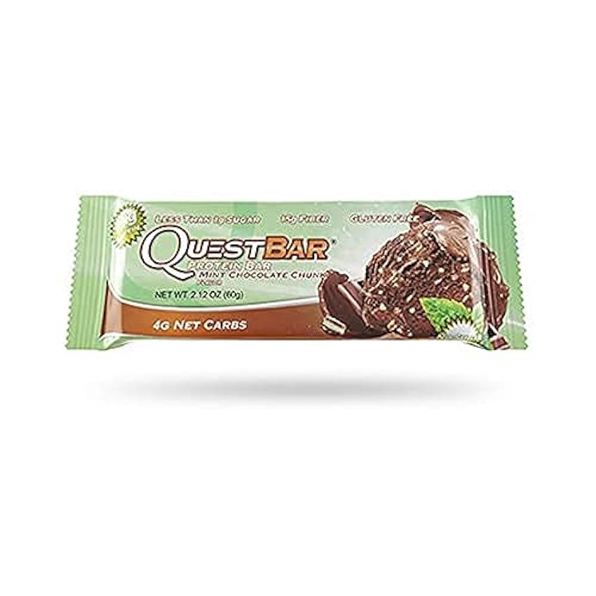 Quest Nutrition Quest Bars Mint Chocolate Chunk - 12 Ba