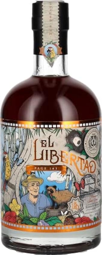 El Libertad Page 161 Coffee & Vanilla Spirit Drink 30% 