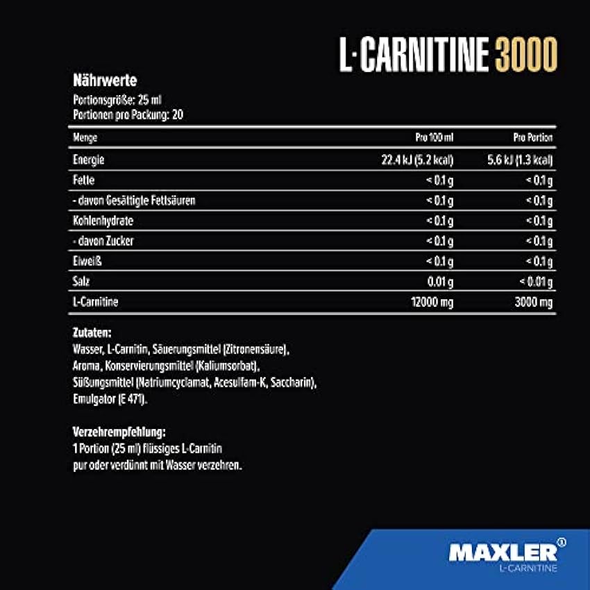 L-Carnitine 3000 - Cherry - 500ml G1M6usj4