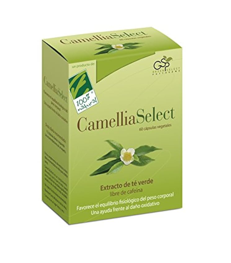 100% Natural CameliaSelect Complemento Alimenticio Te V