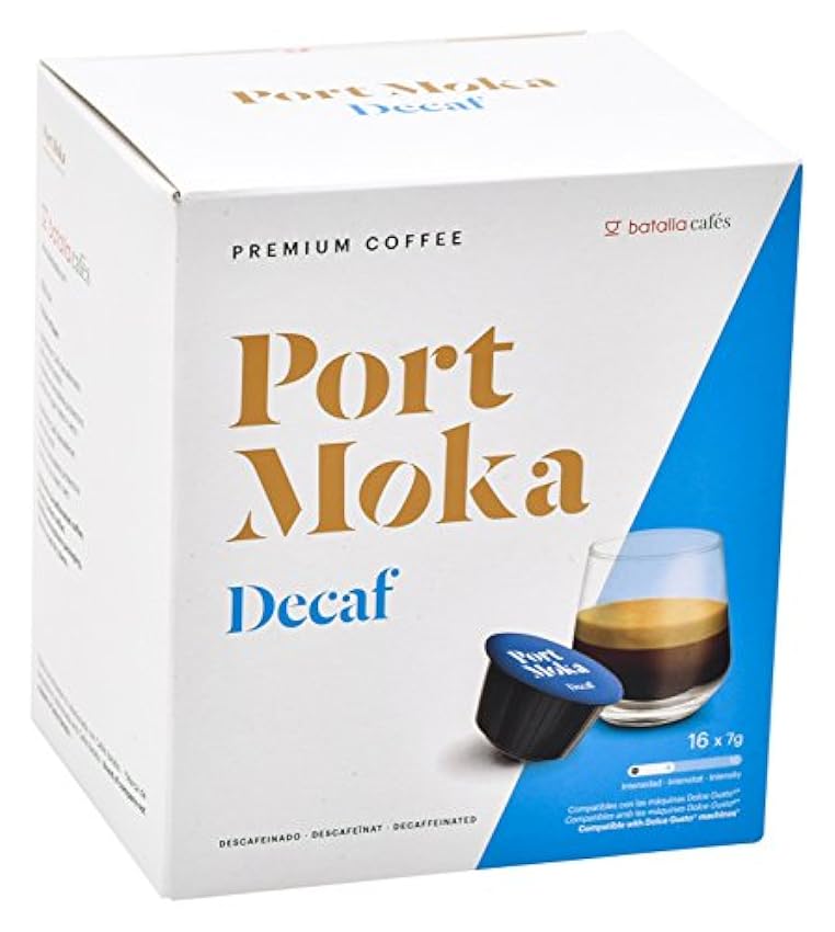 Port Moka Cápsulas de Café Decaf Compatibles Sistema Do