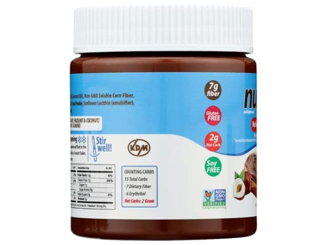 Nutilight Hazelnut Spread with Cocoa and Milk 312g JFEhevm4