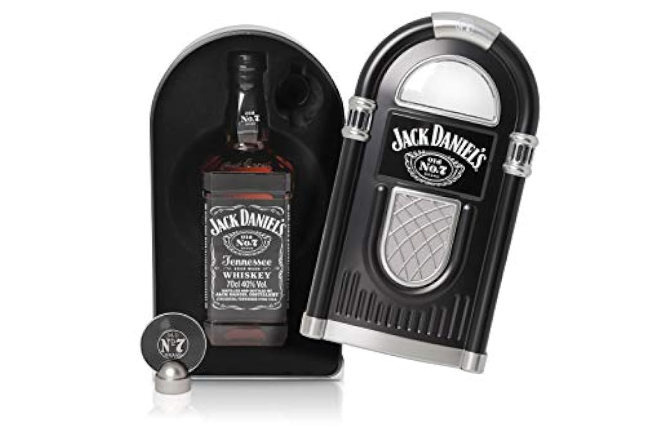 Jack Daniel´s Jukebox Pack - Estuche de Jack Daniel´s Old N. 7 Gramola antigua - 1 Botella de 700 ml gpYAa71C