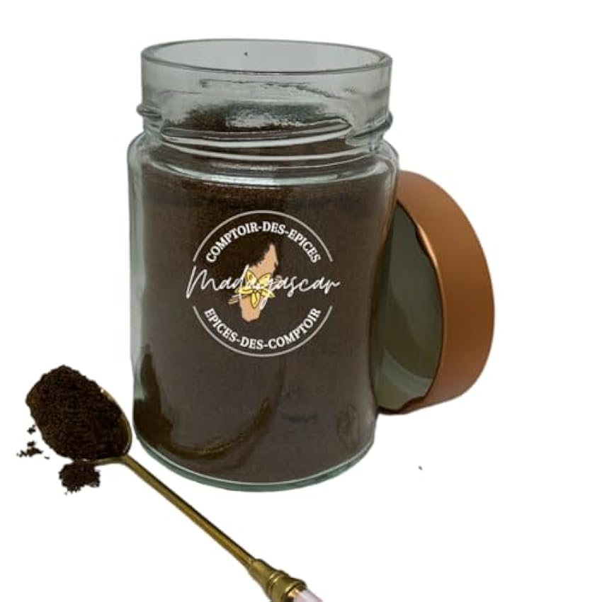Vainilla – Polvo puro de vainilla Bourbon Lot (100 g) – vaina de vainilla pura molida – para café – Pastelería – Helado – Cocina – Infusion MlZtIVD0