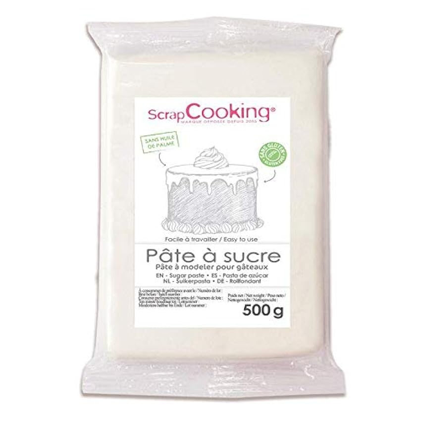 Pasta de azúcar blanca 500 g IeZNjrF3