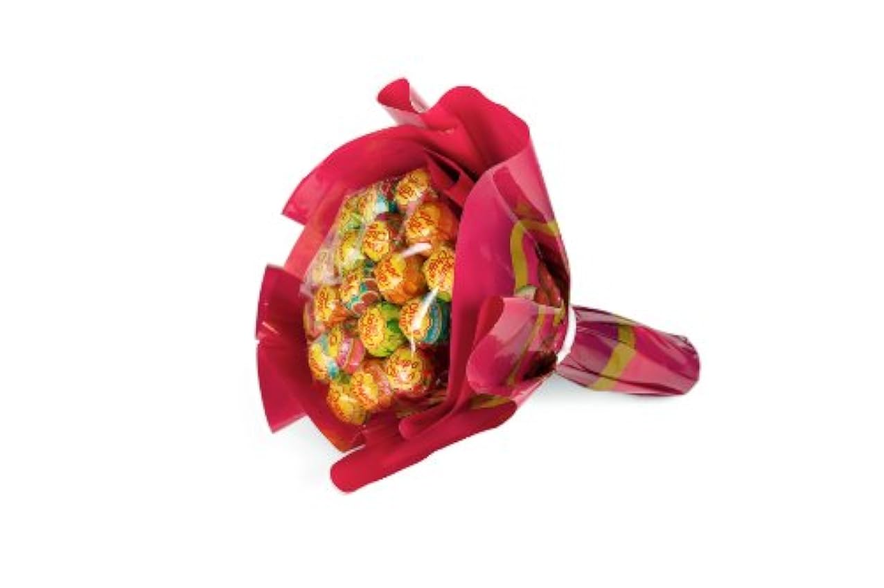 Chupa Chups Flower Bouquet, Caramelo con Palo Original 