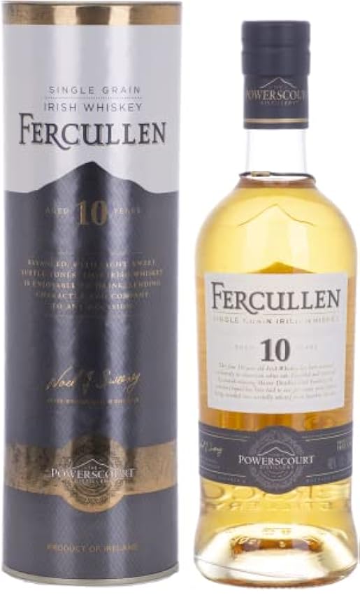 Fercullen 10 Years Old Single Grain Irish Whiskey 40% V