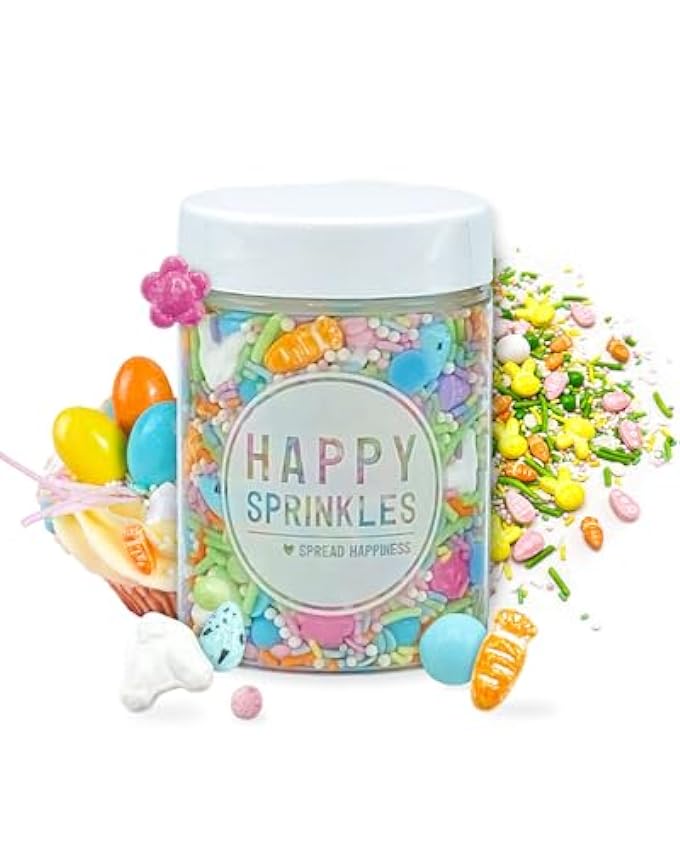 HAPPY SPRINKLES Easter Hopp 90 g | Mezcla colorida con 