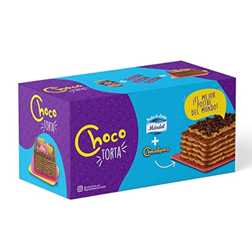 Pack Chocotorta- 3 ud Chocolinas + 1 ud Dulce de leche Mardel Pastelero 450g IxfJHPA5
