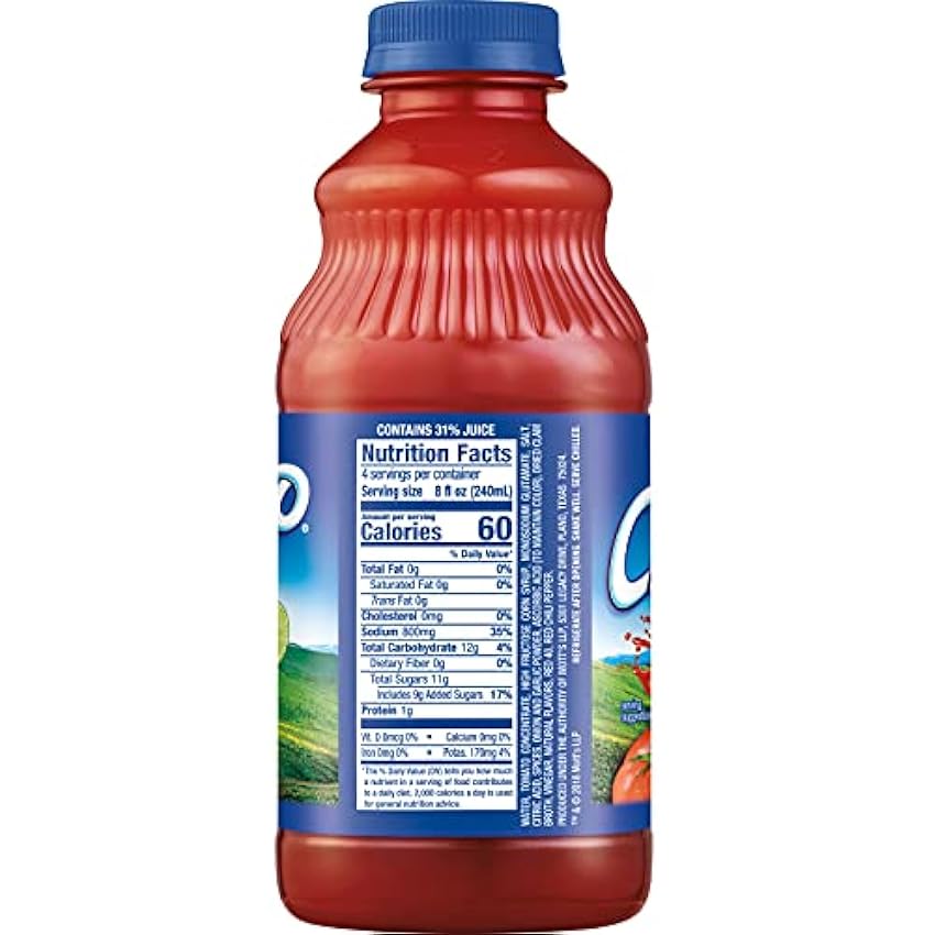 Clamato - Cóctel de tomate de concentrado, 946 ml NBNTFHa5