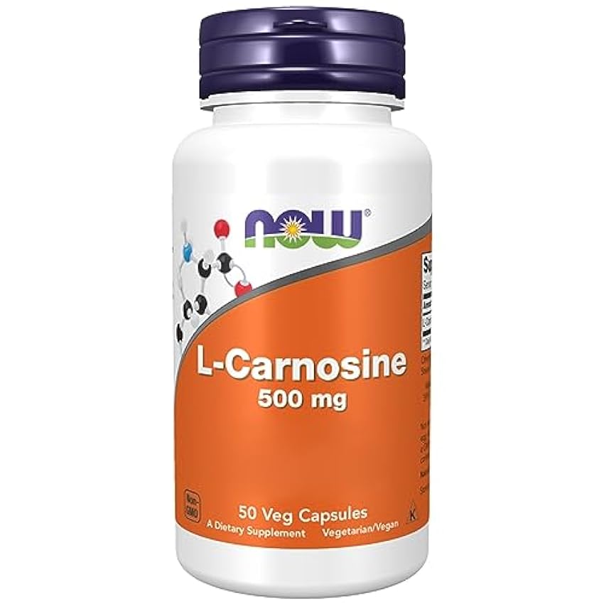 Now Foods, L-Carnosine (Beta-Alanil-L-Histidina), 500mg