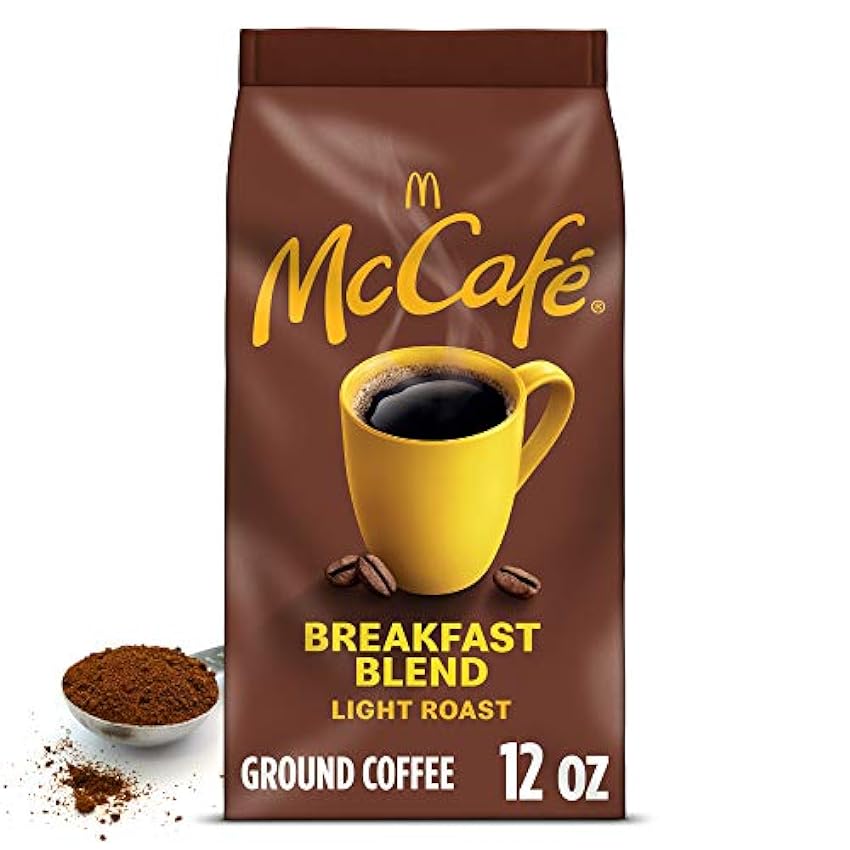 McCafe Coffee Ground Coffee, Breakfast Blend Light Roas