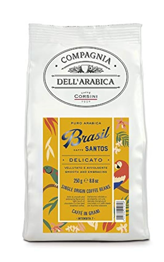 Compagnia dell´Arabica - Café Brasil Santos en Grano - 250 g. kKKEfNTd