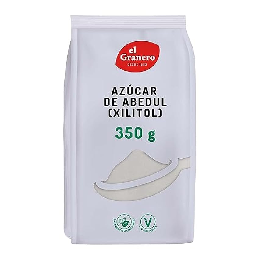 El Granero Integral - Azúcar Abedul - 350 g - Edulcoran