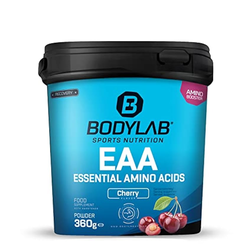 Bodylab24 EAA Essential Amino Acids Cereza 360g, 8 amin