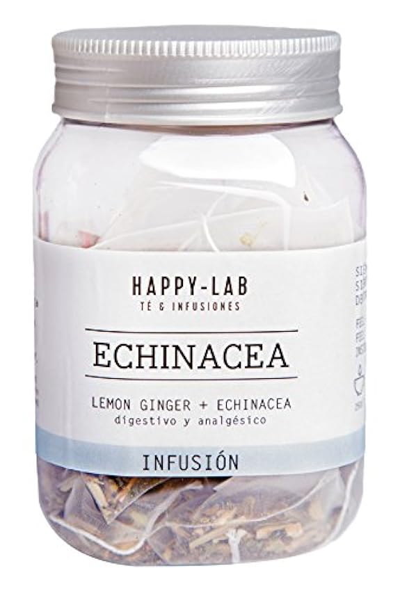 Happy-Lab infusión de Echinacea, limón y gengibre 14 pi