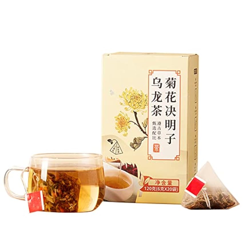 Yctze Crisantemo Cassia Seed Oolong Tea, Honeysuckle Os