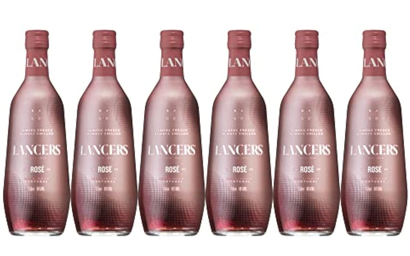 Lancers Rosé - Vino de Portugal - 6 botellas de 750 ml 