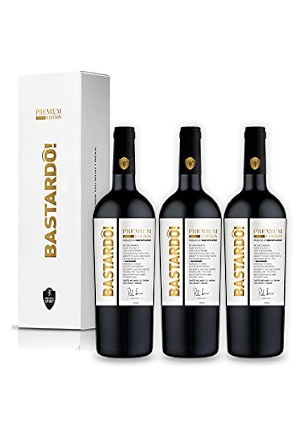 Bastardô! Premium Edition Red Wine - 75 cl (x 3 bottles) KQ4IhpgS