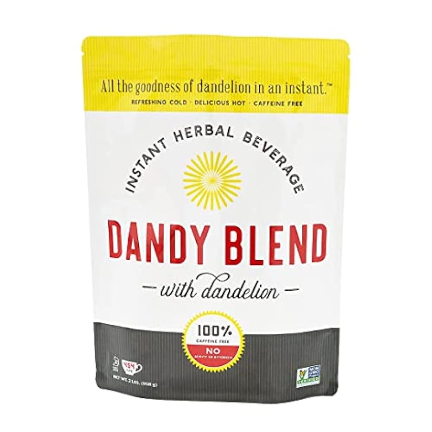 Dandy Blend, Instant Herbal Beverage with Dandelion, 2 