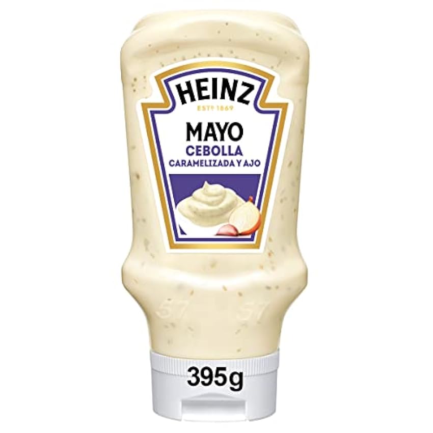 Heinz Salsa Mayonesa con Cebolla Caramelizada y Ajo Bocabajo 400ml JjB8W1IS