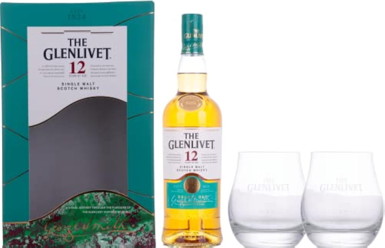 The Glenlivet 12 Years Old Single Malt Scotch Whisky 40